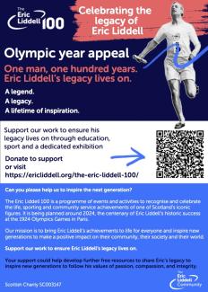 Eric Liddell programme advert