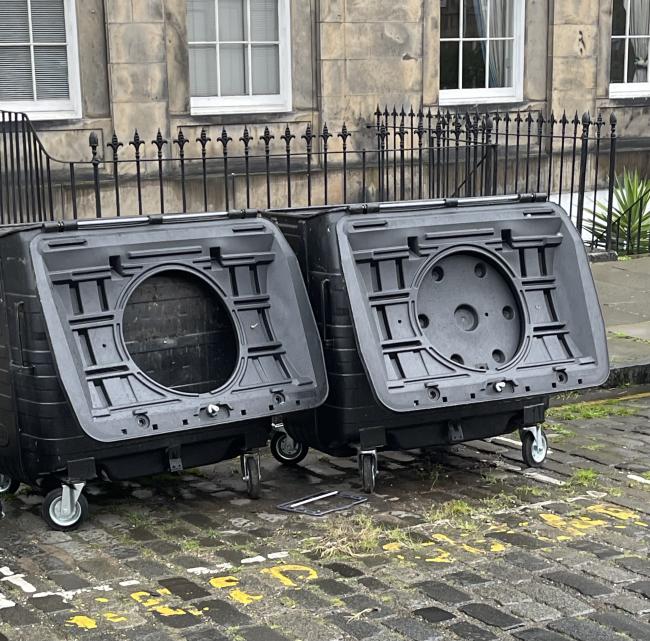 Broken bins